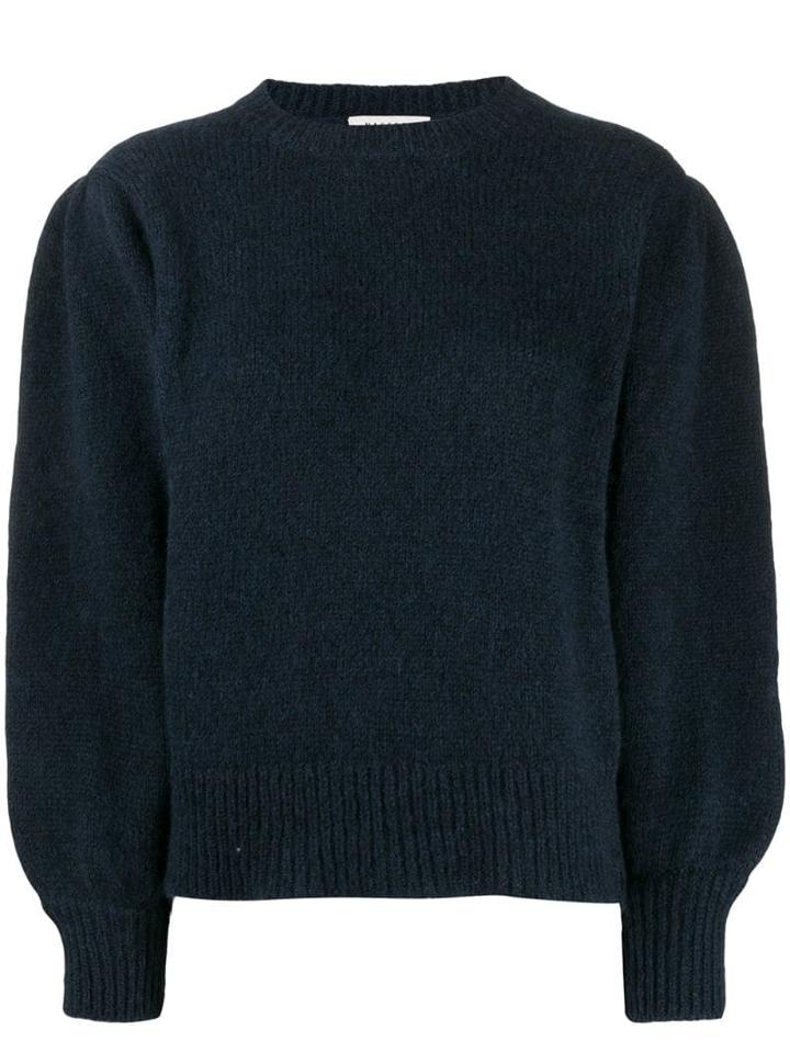 Masscob Pleated Shoulder Jumper - Blue