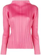 Pleats Please By Issey Miyake December Shirt - Pink