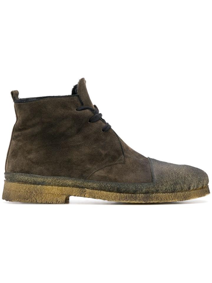 Rocco P. Ankle Length Boots - Brown