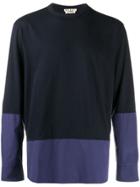 Marni Colour-block Sweatshirt - Blue