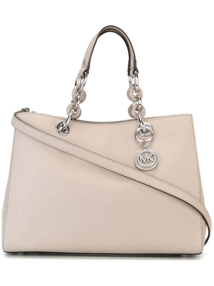 Michael Michael Kors Medium 'cynthia' Tote, Women's, Nude/neutrals