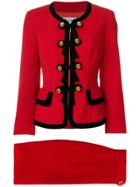 Moschino Vintage Two-piece Suit - Red