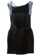 Jay Ahr Pleated Panel Dress
