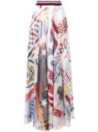 Hilfiger Collection Victory Tulle Maxi Skirt - Multicolour