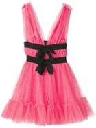 Brognano Bow Detail Tutu Mini Dress - Pink