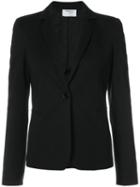 Fitted Blazer - Women - Polyamide/spandex/elastane/viscose - 10, Black, Polyamide/spandex/elastane/viscose, Akris Punto
