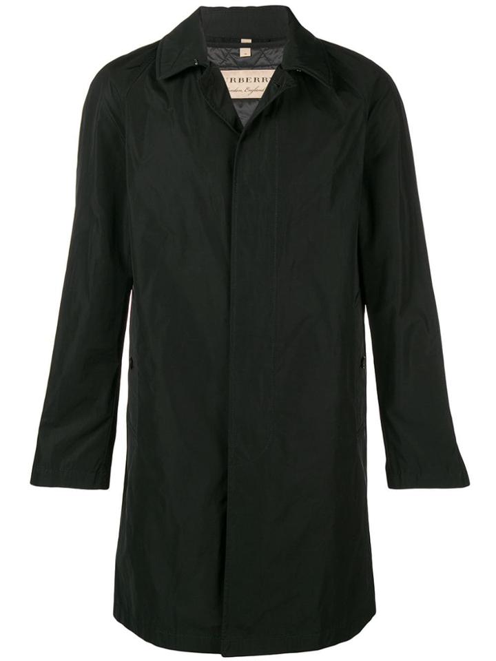 Burberry Shape-memory Taffeta Car Coat - Black