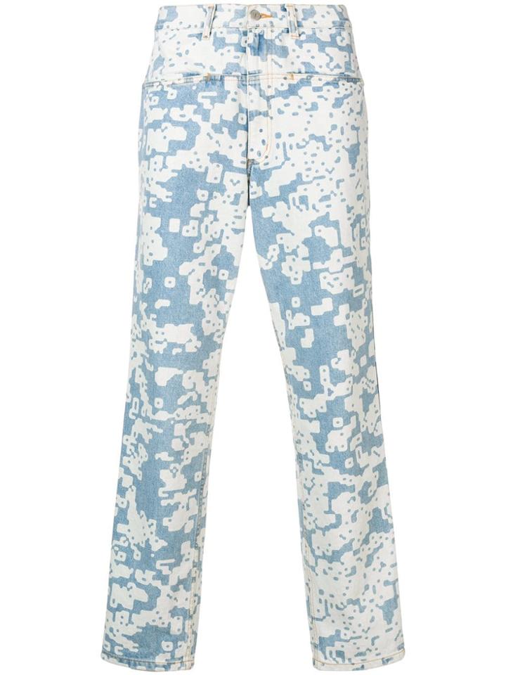 C.e Washed Denim Jeans - Blue