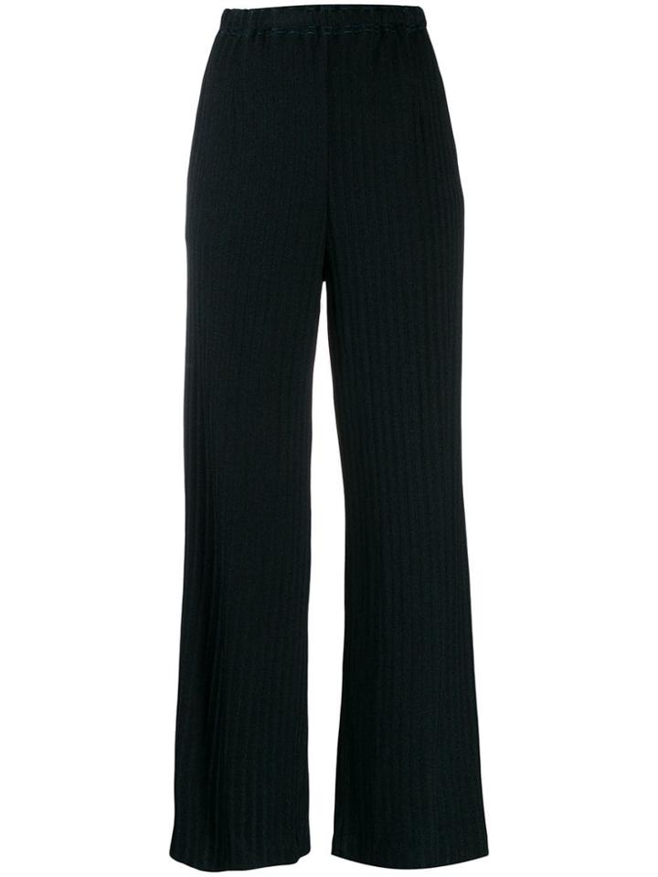 Missoni Pre-owned '1990s Pinstriped Trousers - Blue