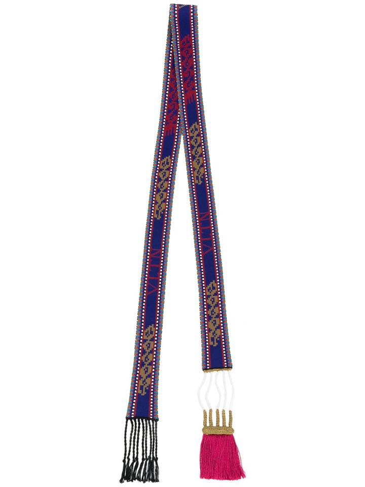 Valentino Valentino Garavani Vltn Bandeau Scarf - Pink & Purple