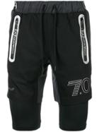 Ea7 Emporio Armani Running Bermuda Shorts - Black