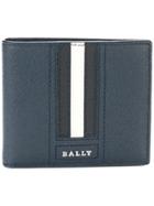 Bally Tonett Billfold Wallet - Blue