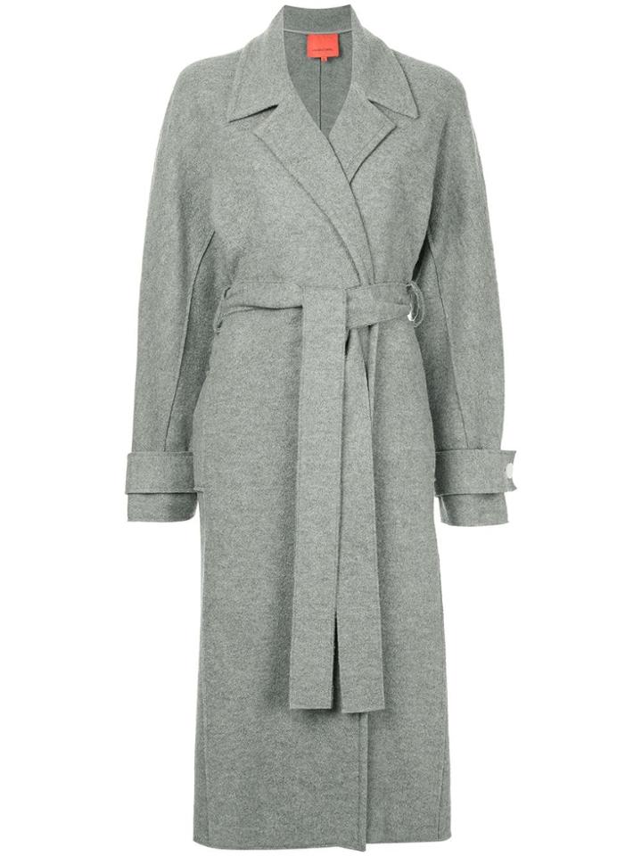 Manning Cartell Belted Trench Coat - Grey