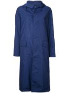 Mackintosh - Button-down Coat - Women - Nylon - 34, Women's, Blue, Nylon