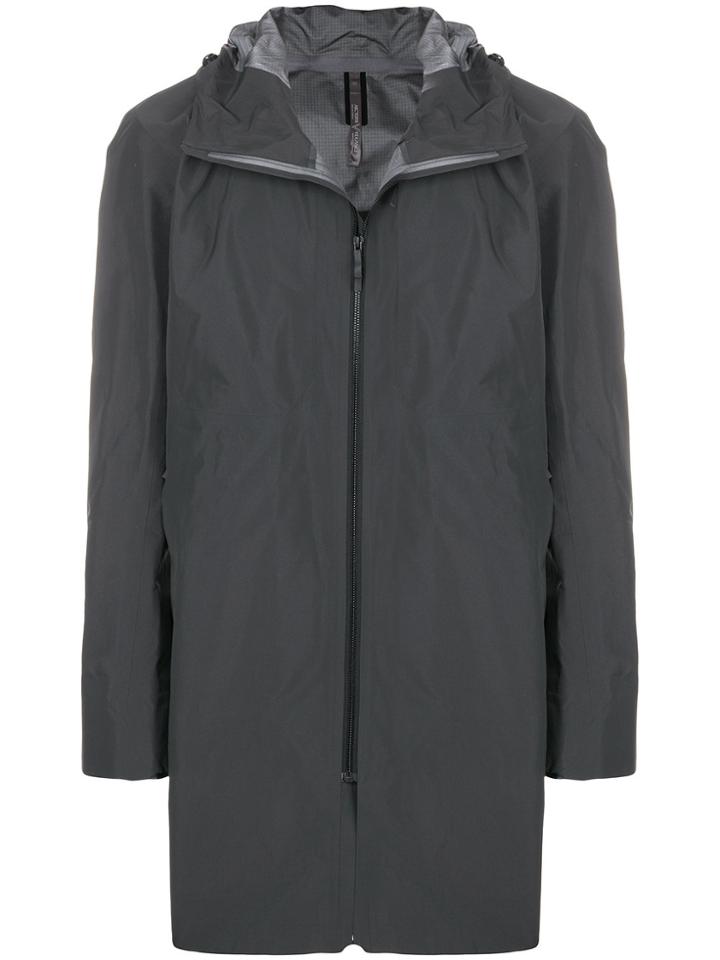 Arc'teryx Veilance Hooded Raincoat - Grey