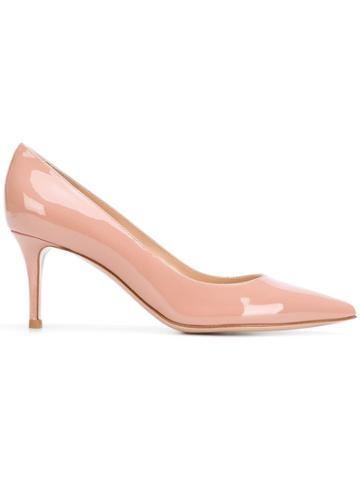 Gianvito Rossi Gianvito 80mm Pump - Neutrals