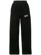 Off-white Peace Fleece Track Trousers - Black