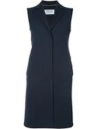 Harris Wharf London - Oversized Waistcoat - Women - Wool - 44, Blue, Wool
