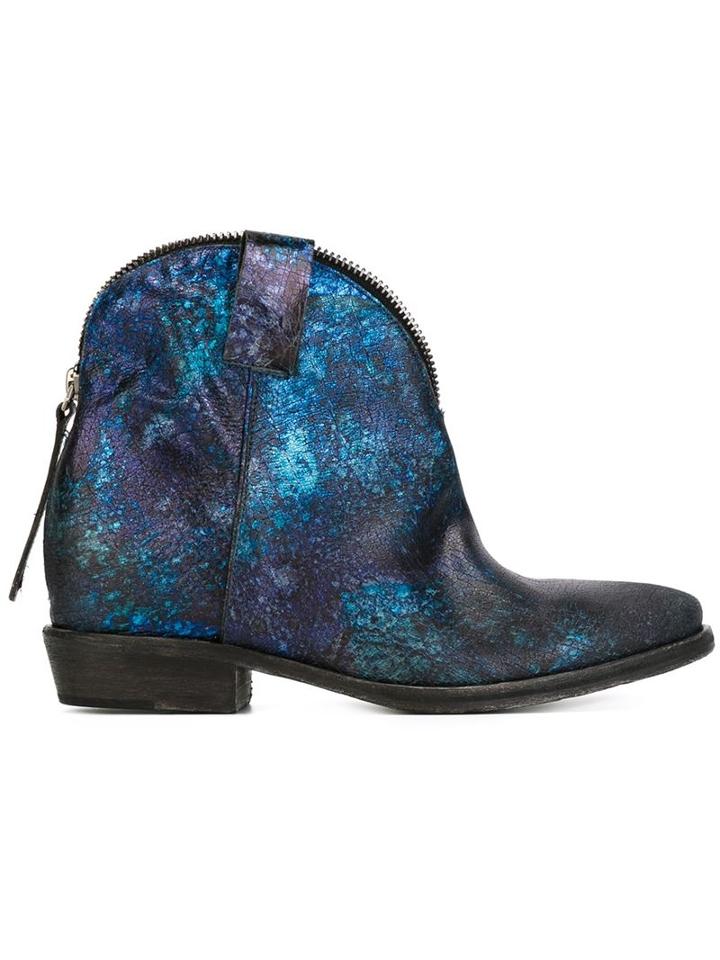 Cinzia Araia Zip Trim Ankle Boots