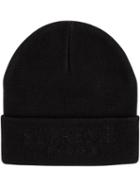 Supreme Tonal Logo Beanie Hat - Black
