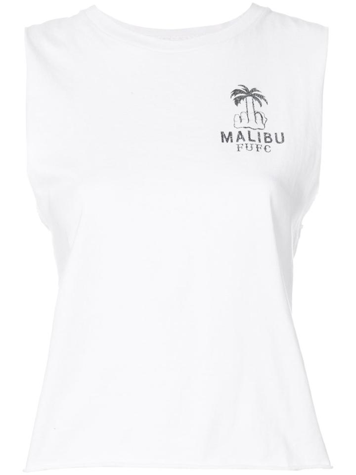 Local Authority Malibu Tank Top - White