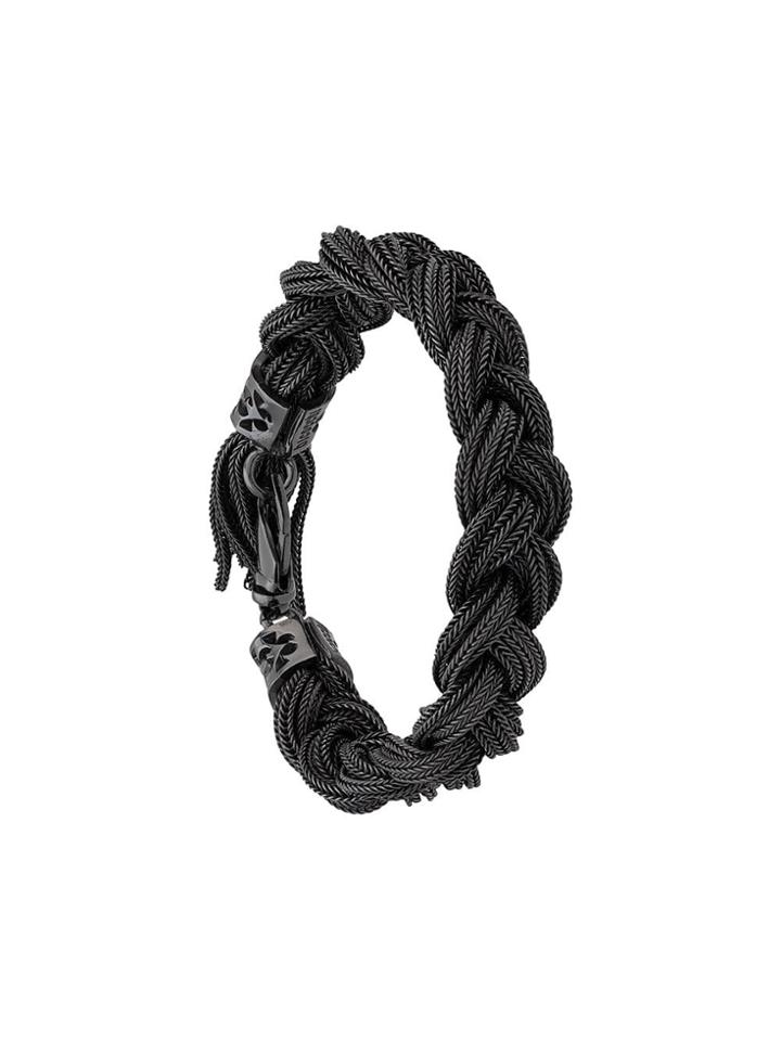 Emanuele Bicocchi Rope Bracelet - Silver