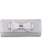 Love Moschino Bow Detail Clutch