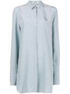 Jil Sander Longline Shirt - Blue