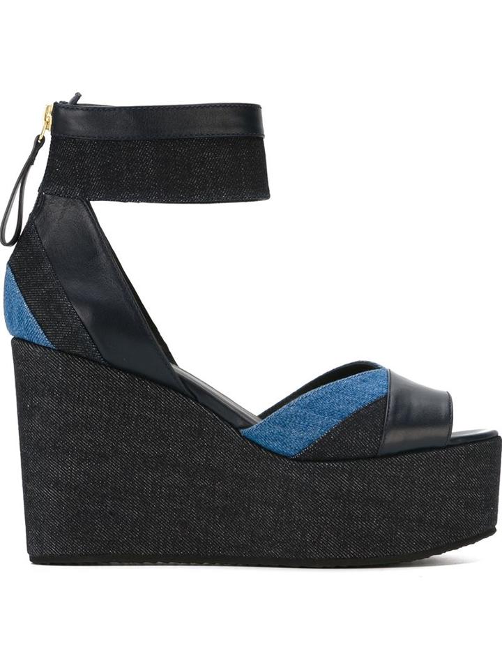 Pierre Hardy 'bauhaus' Platform Wedge Sandals