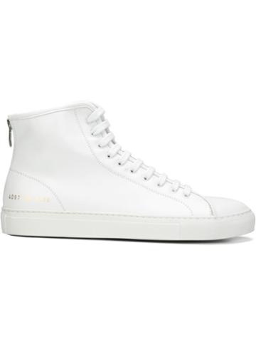 Common Projects Hi-top Sneakers, Women's, Size: 6, White, Leather