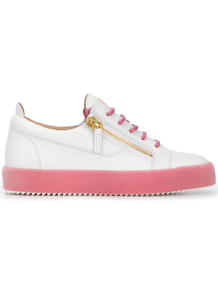 Giuseppe Zanotti Design Low Top Sneakers - White