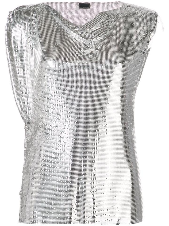Paco Rabanne Disco Top - Silver