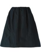 Jil Sander Navy High Waisted Short Skirt, Women's, Size: 34, Blue, Polyester