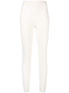 Pierantoniogaspari Plain Skinny Trousers - White