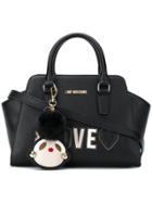 Love Moschino Love Patch Tote Bag - Black