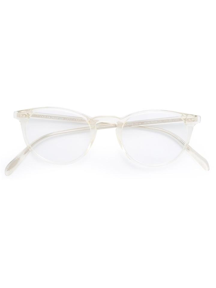 Oliver Peoples 'riley-r' Glasses, Nude/neutrals, Acetate