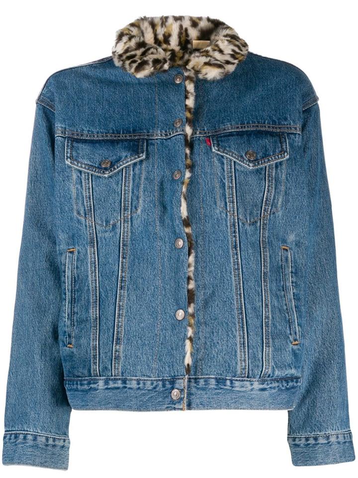 Levi's Shearling-lined Denim Jacket - Blue