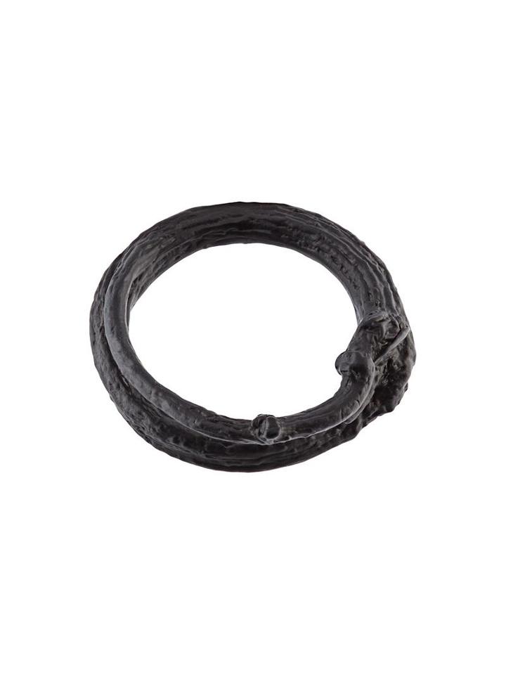 Julius Forked Ring, Men's, Size: Large, Black