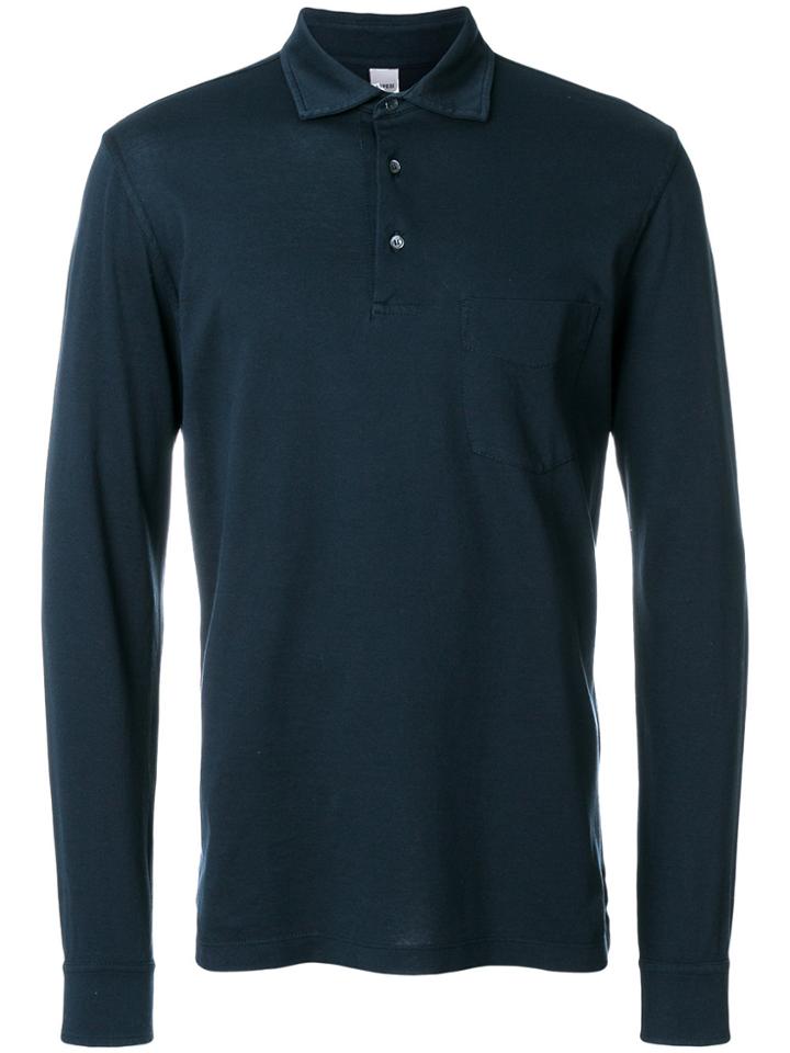 Aspesi Longsleeved Polo Shirt - Green