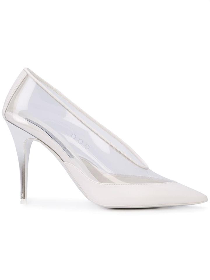 Stella Mccartney Transparent Pumps - White