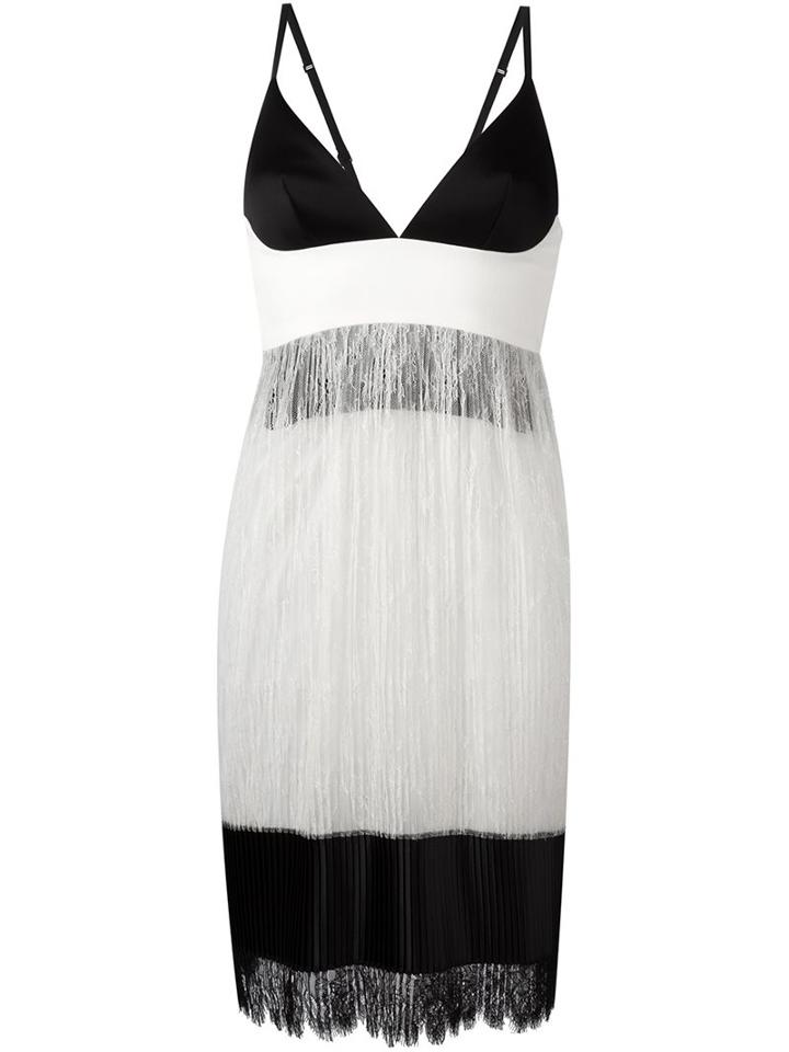 La Perla 'leisuring' Lace Fringed Hem Dress