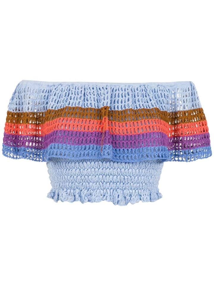Cecilia Prado Knit Sport August Top - Blue