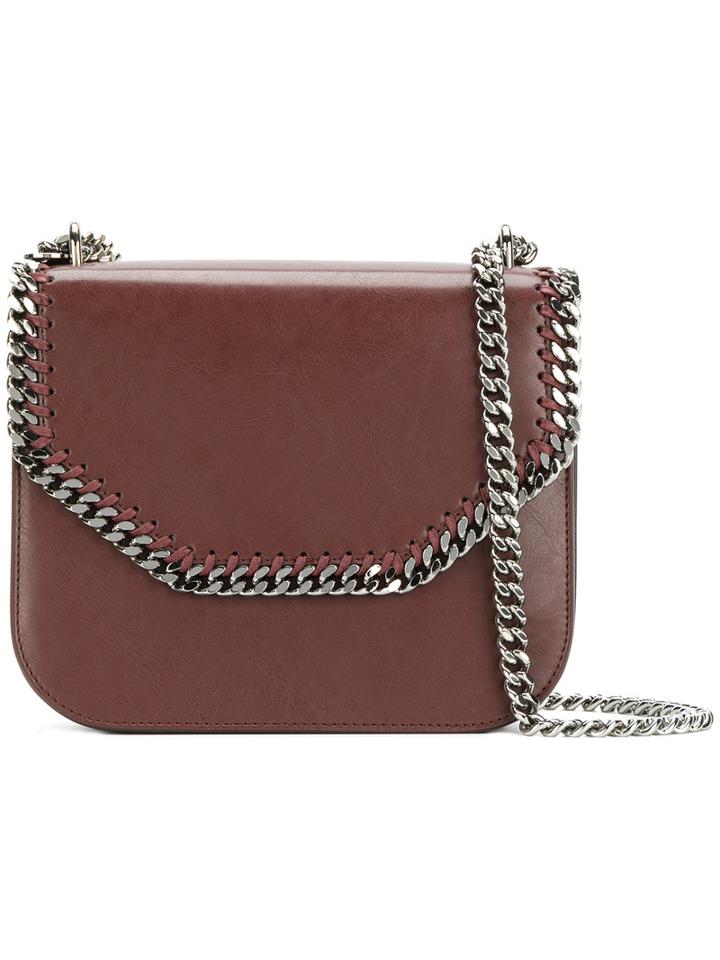 Stella Mccartney - Falabella Box Shoulder Bag - Women - Artificial Leather - One Size, Red, Artificial Leather