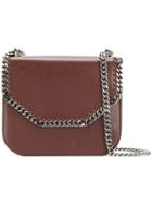 Stella Mccartney - Falabella Box Shoulder Bag - Women - Artificial Leather - One Size, Red, Artificial Leather