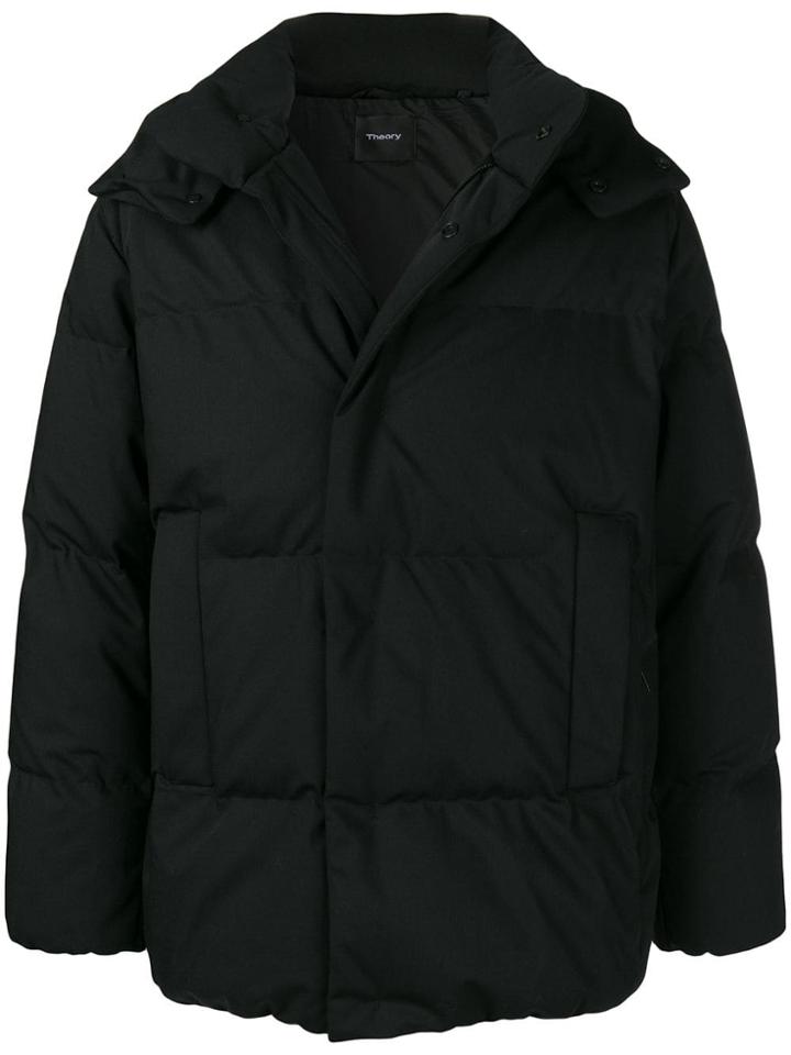 Theory Padded Winter Jacket - Black