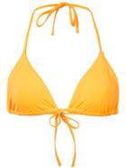 Onia - Megan Bikini Top - Women - Nylon/spandex/elastane - Xl, Yellow/orange, Nylon/spandex/elastane
