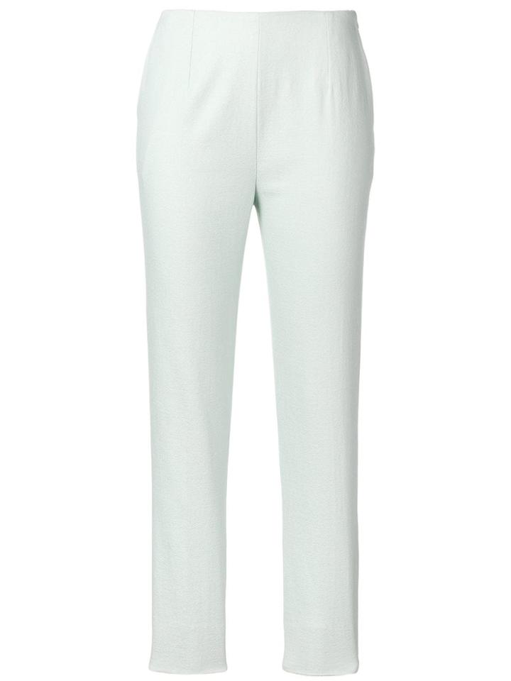 Paule Ka Concealed Zip Trousers - Green