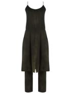 Uma Raquel Davidowicz Macacão Xerez Jateado, Women's, Size: 38, Green, Viscose