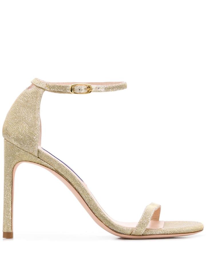 Stuart Weitzman Nudisong 96 Sandals - Gold