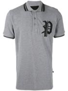 Philipp Plein - Polo Shirt - Men - Cotton - S, Grey, Cotton